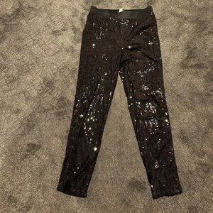 Forever 21 Black sequin pants